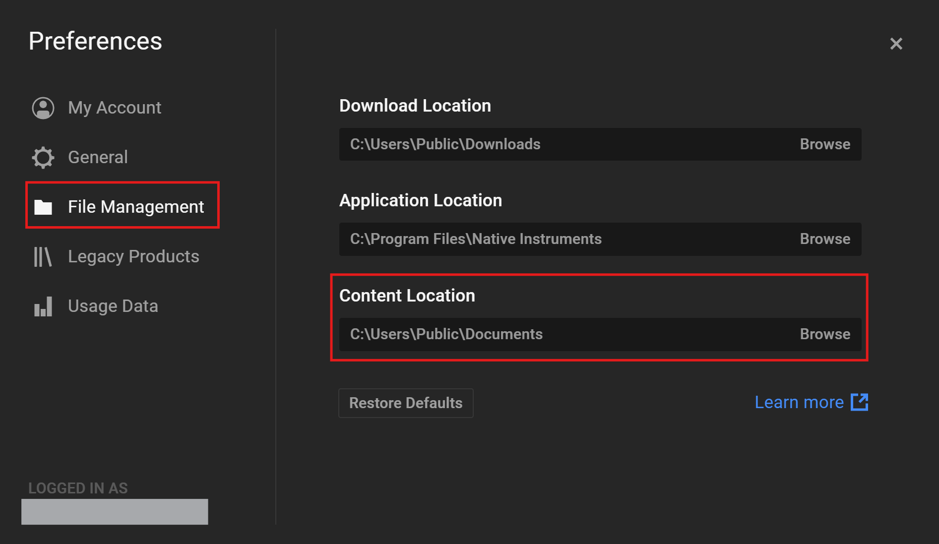 Kompleteのライブラリを外付けSSDに移動する方法【Native Access設定】|容量不足対策 - Traylog